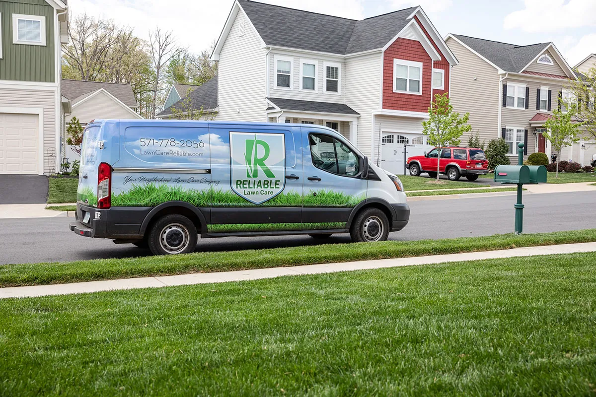 Reliable Lawn Care Van
